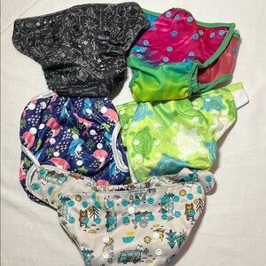Colorful Kids Cloth Diaper cover  Set